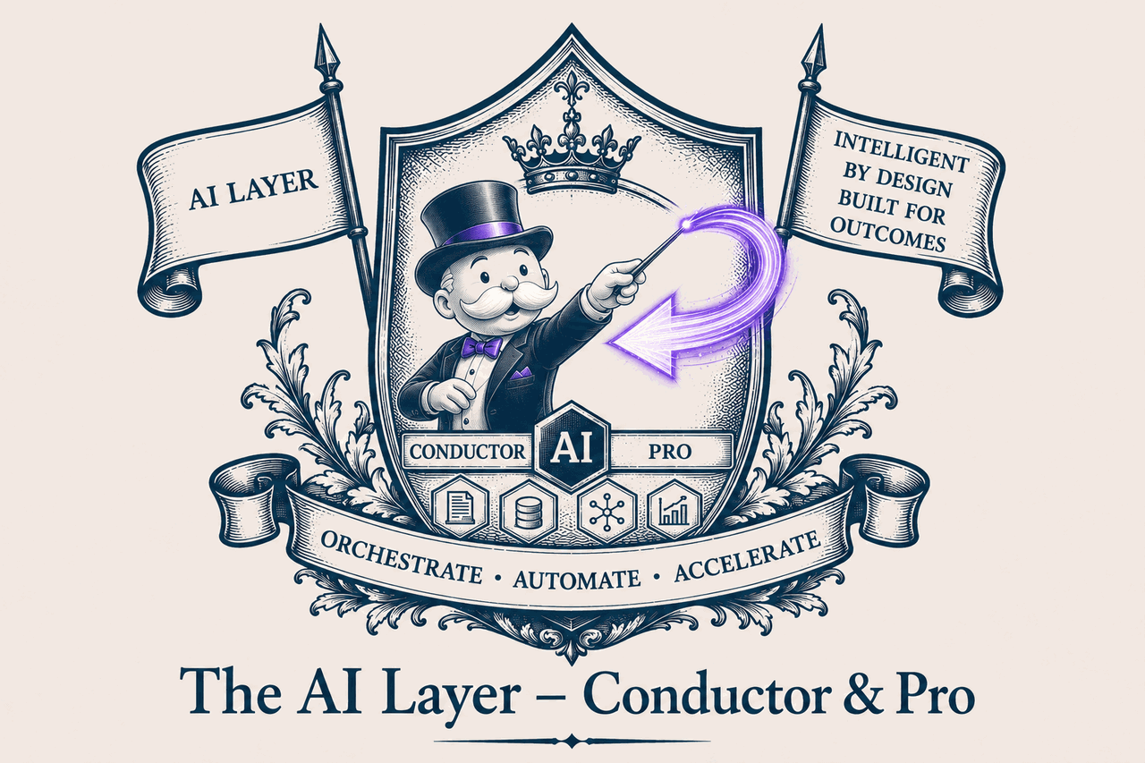 Heraldic crest — Conductor & Pro