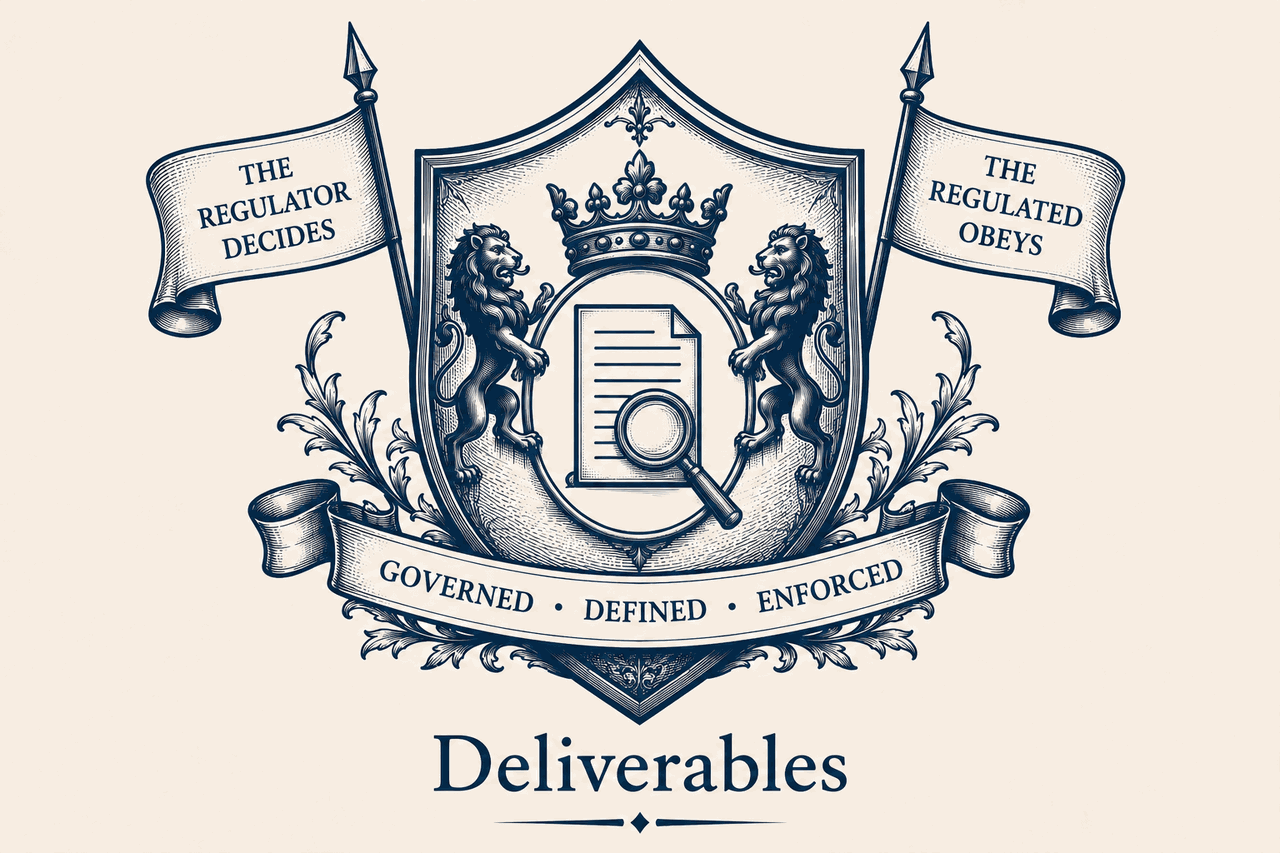 Heraldic crest — Deliverables